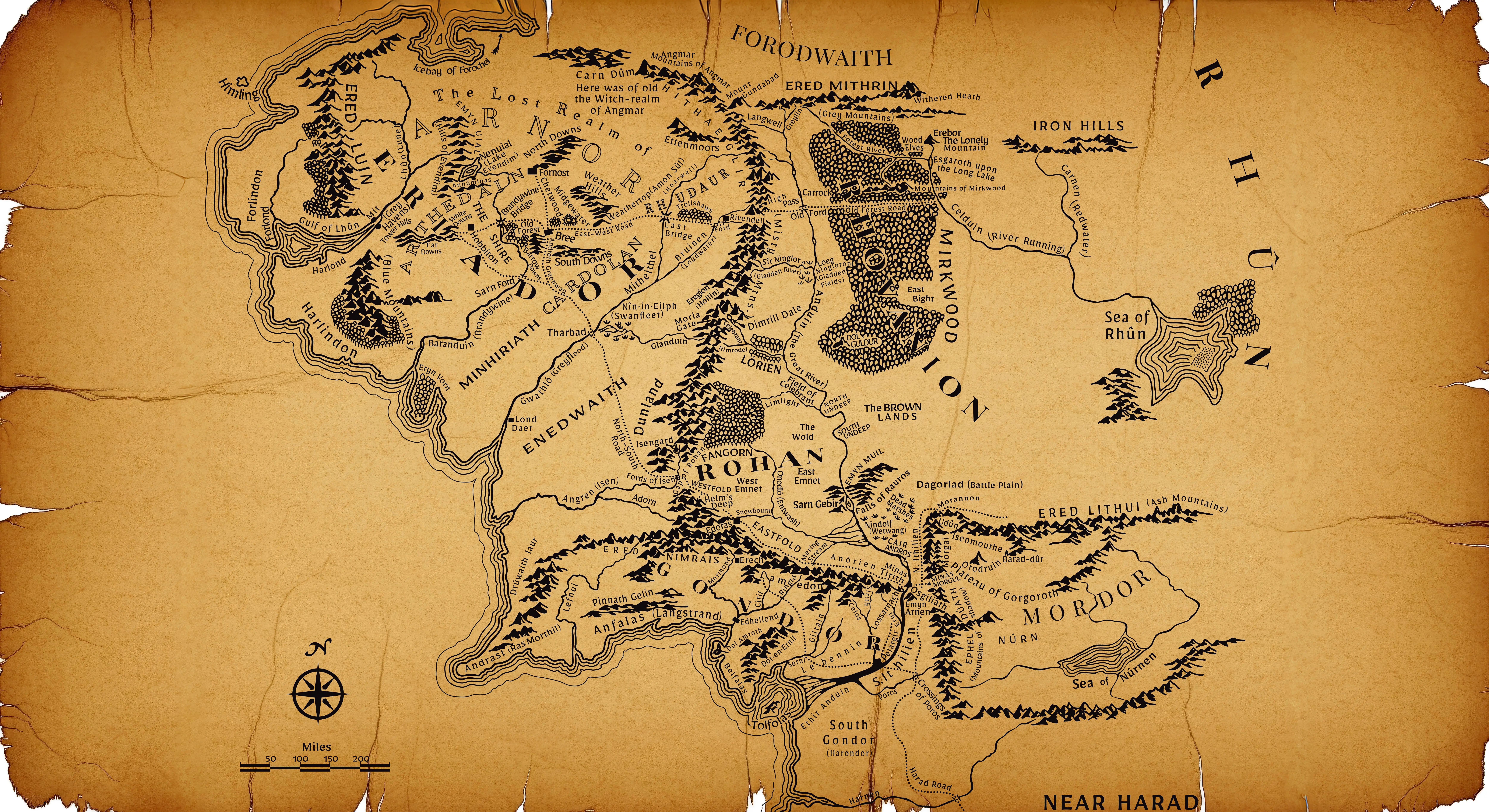 Mapa da Terra-média